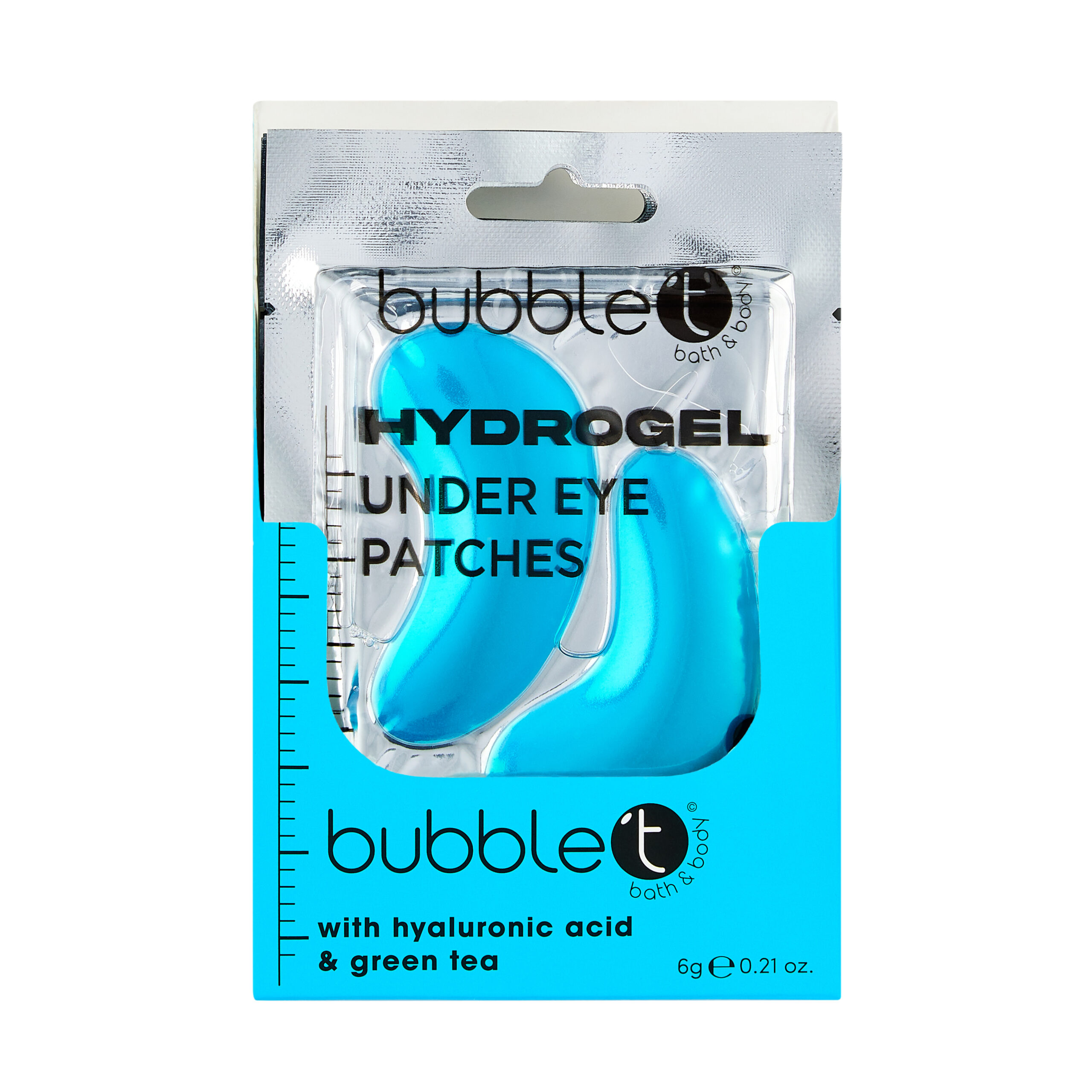 Bubble T Silmaaluste hüdrogeel silmapadjad hüaloroonhappe ja rohelise teega